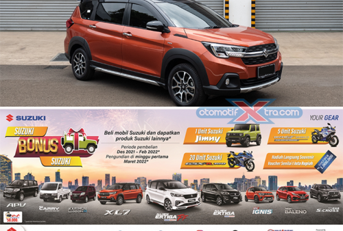 Promo Beli Mobil Suzuki Berhadiah Jimny, Cuma Sampai Februari 2022 Loh