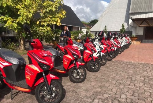 Motor Listrik Gesits Bakal Jadi Kendaraan Operasional Pemprov Aceh