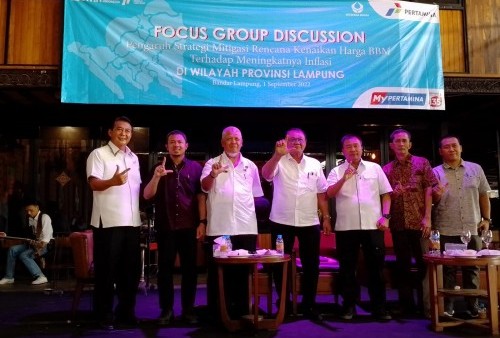 FGD Pengaruh Strategi Mitigasi Rencana Kenaikan Harga BBM Terhadap Meningkatnya Inflasi di Lampung 