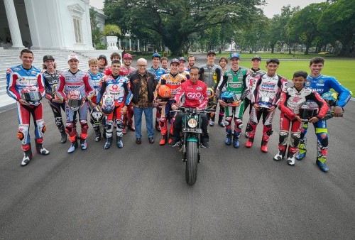 Parade Pembalap MotoGP di Jakarta Seru Abis, Mulai Jamuan Presiden Jokowi dengan Wedang Jahe Hingga Bikin Heboh Masyarakat