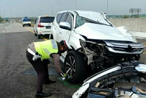 Terkuak! Mobil Vanessa Angel Rusak Parah Pasca Kecelakaan, Polisi Sebut Peranti Keselamatan Berfungsi Baik!