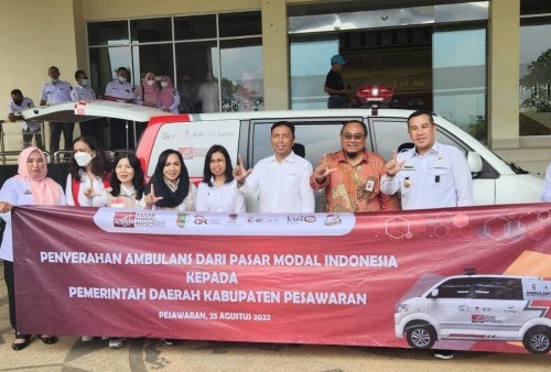 Pasar Modal Indonesia Beri Bantuan Ambulans