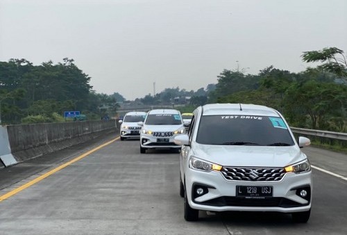 Suzuki Uji Coba All New Ertiga Hybrid di Surabaya - Malang