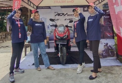 TDM Gelar Mini Launching Honda ADV160 Serentak diseluruh Dealer Honda di Lampung