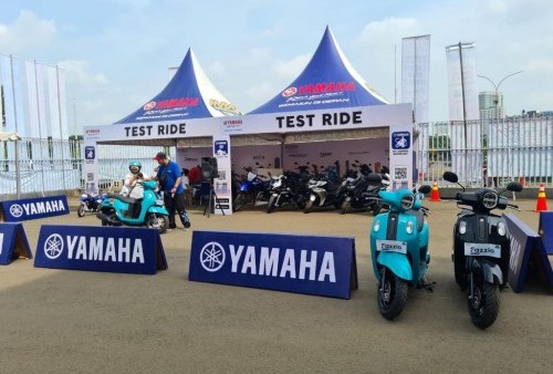 Berkat Keunggulan Ini, Yamaha Fazzio Laku Keras di Jakarta Fair 2022