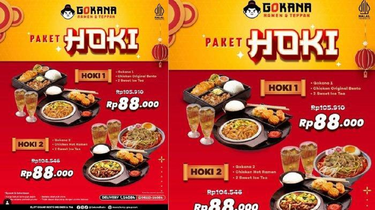 Promo Makanan Awal Februari 2025: Diskon Spesial Gokkana Ramen & Teppan, Raa Cha Suki Hingga Sour Sally!