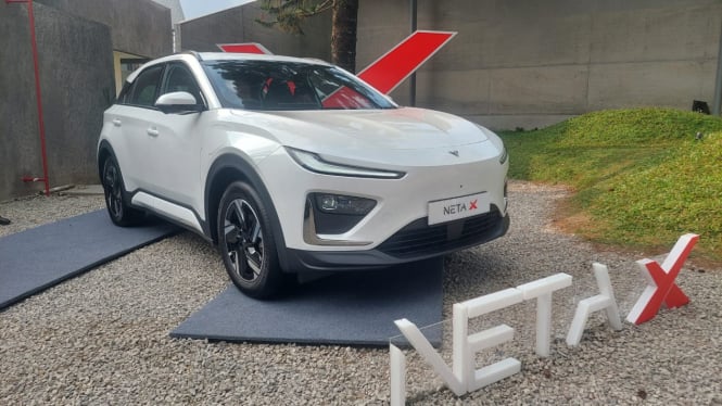 Neta X Luncurkan SUV Listrik di Ajang GIIAS 2024