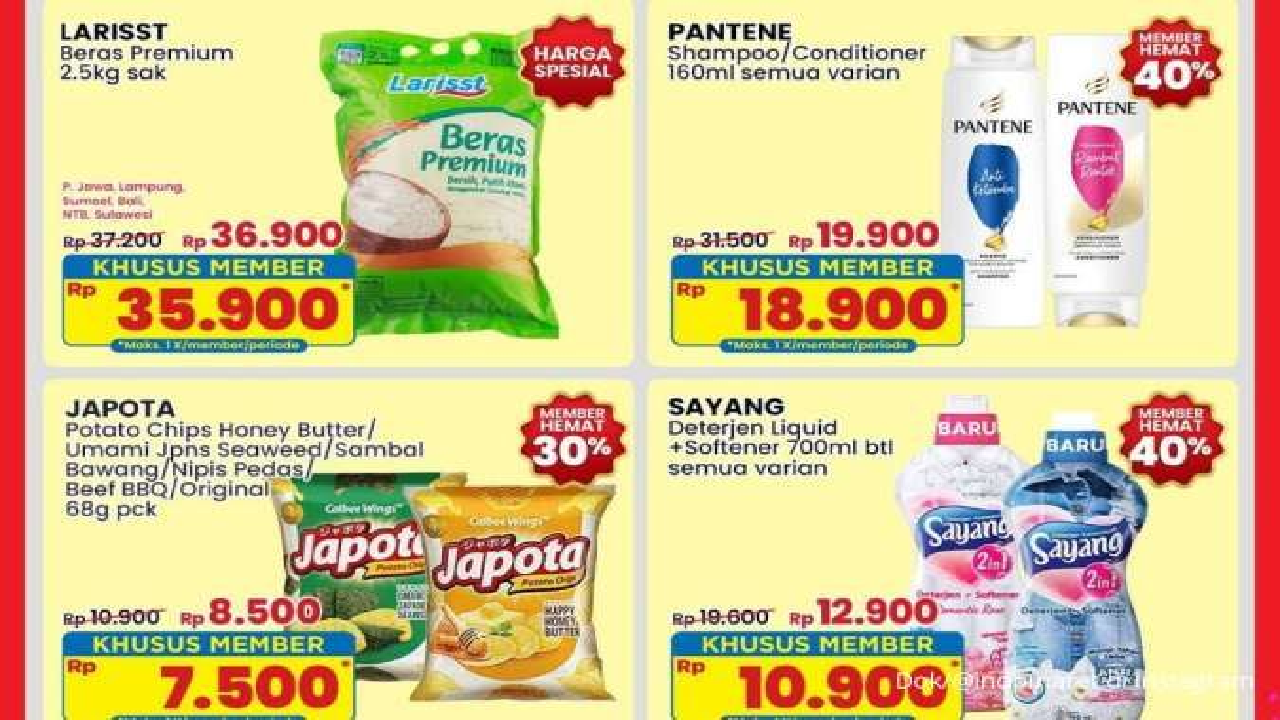 Masih Ada Promo Indomaret Beli Beras dan Shampoo Murah Meriah, Aktif Sampai Besok!