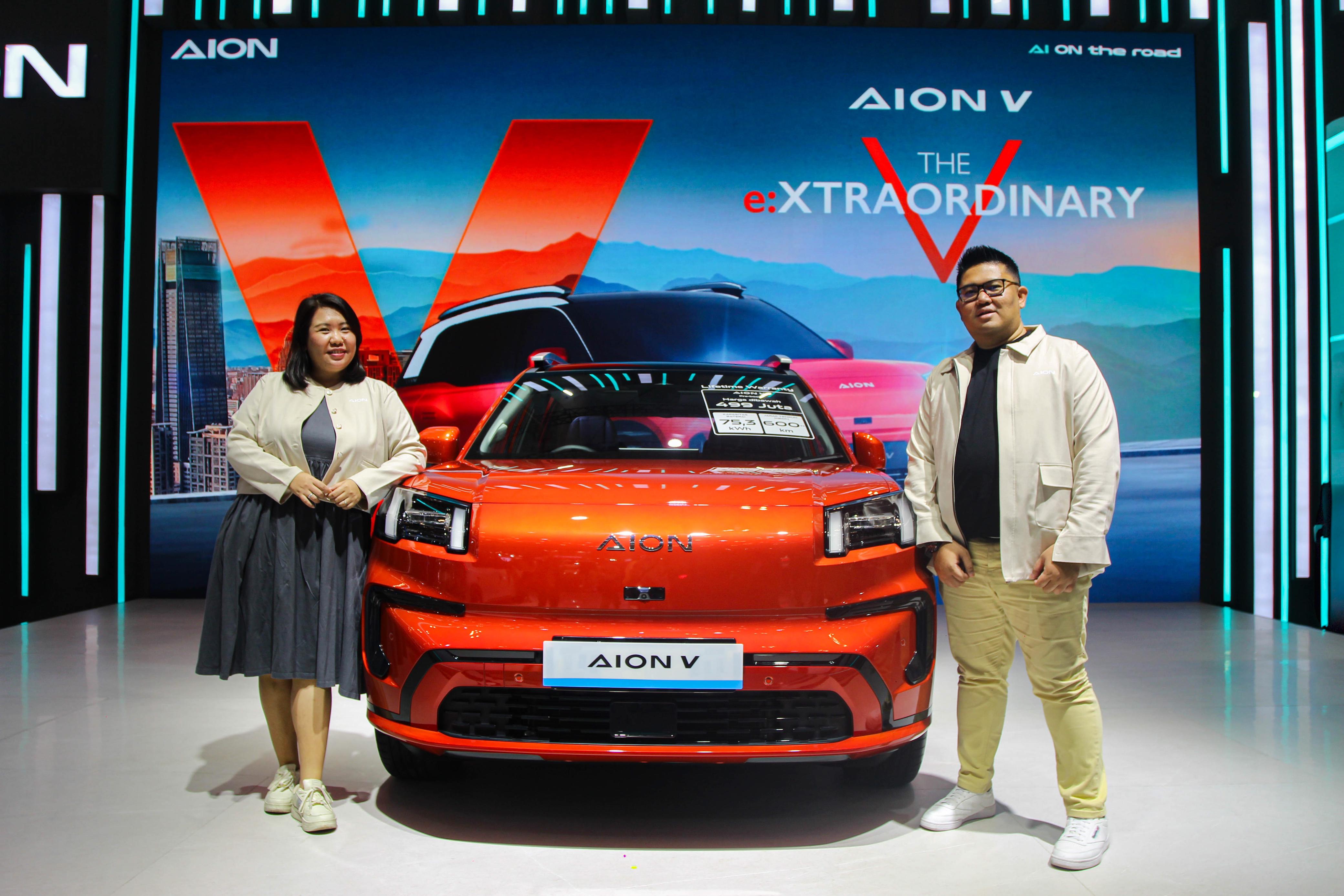 Fitur Canggih AION V Tetapkan Standar Baru Mobil Listrik di Indonesia