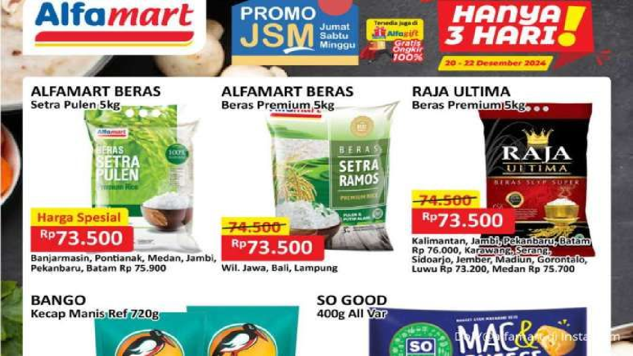 Cek Promo JSM Alfamart 19-22 Desember 2024