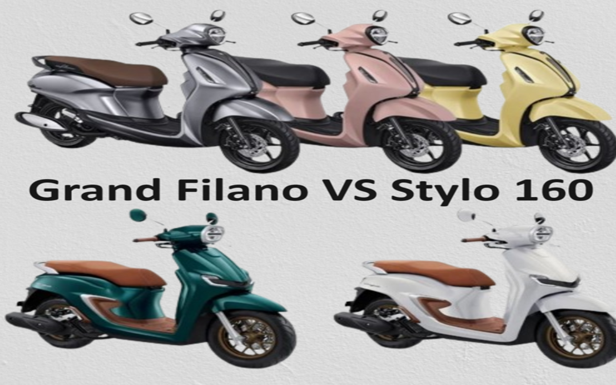 Komparasi Honda Stylo 160 Vs Yamaha Grand Filano, Ini Spesifikasi Lengkapnya Sob