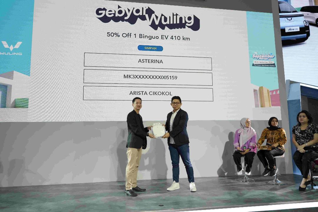 Wuling Umumkan Pemenang Grand Prize GIIAS 2024 dan Promo Istimewa untuk EV