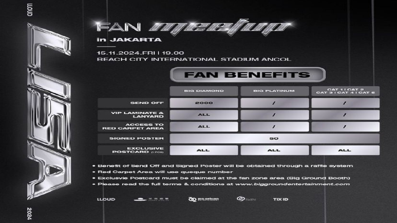 Turun! Daftar Harga Beli Tiket Fan Meet Up Lisa BLACKPINK di Jakarta