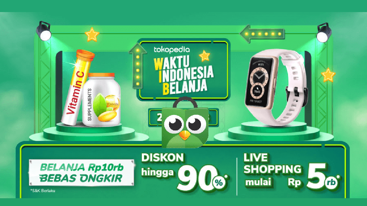 7 Kode Promo Tokopedia Terbaru Hari Ini, Selasa 14 Januari 2025