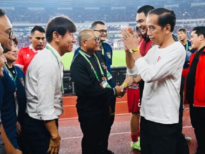 Jokowi Takut di Awal Pertandingan Indonesia vs Argentina: 'Ternyata Bagus, Luar Biasa!'