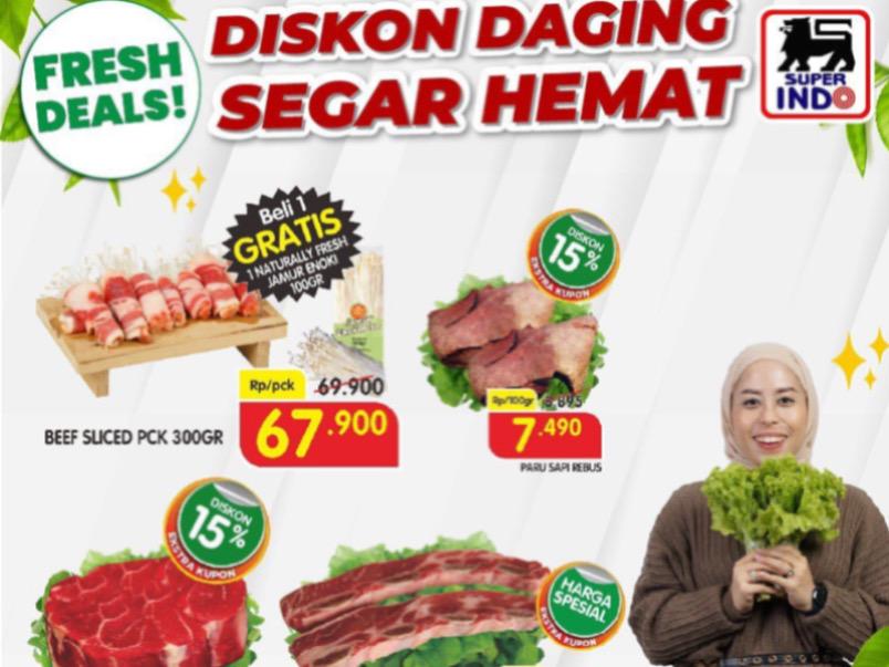 Katalog Promo Akhir Pekan Superindo Periode 21-23 Juli 2023, Belanja Daging Makin Hemat!