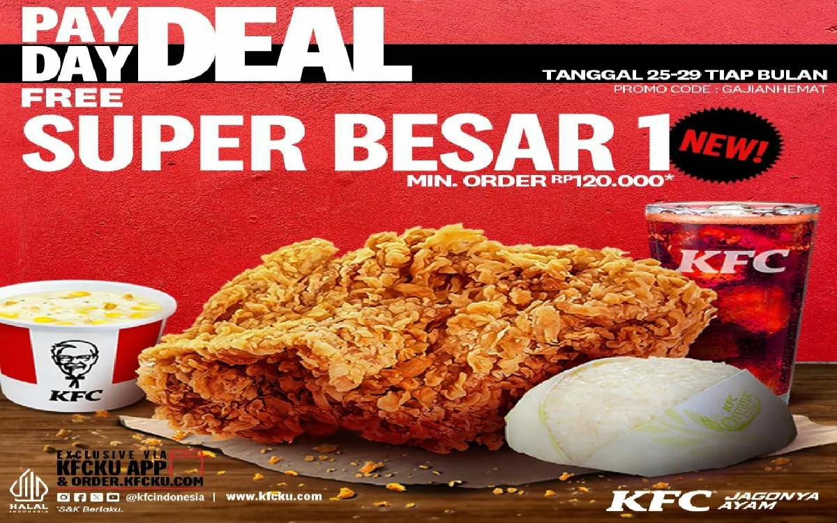 Jangan Lewatkan Promo KFC Terbaru Kamis 29 Agustus 2024