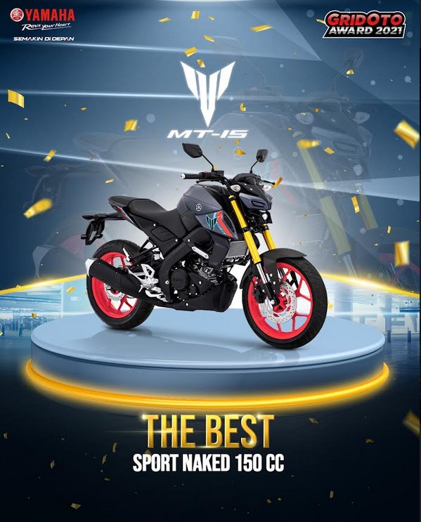 Produk Yamaha Dapat 10 Award di Ajang Grid Oto Award 2021, R15, MT Series, WR155 R, All New NMax Connected Sulit Dikalahkan?