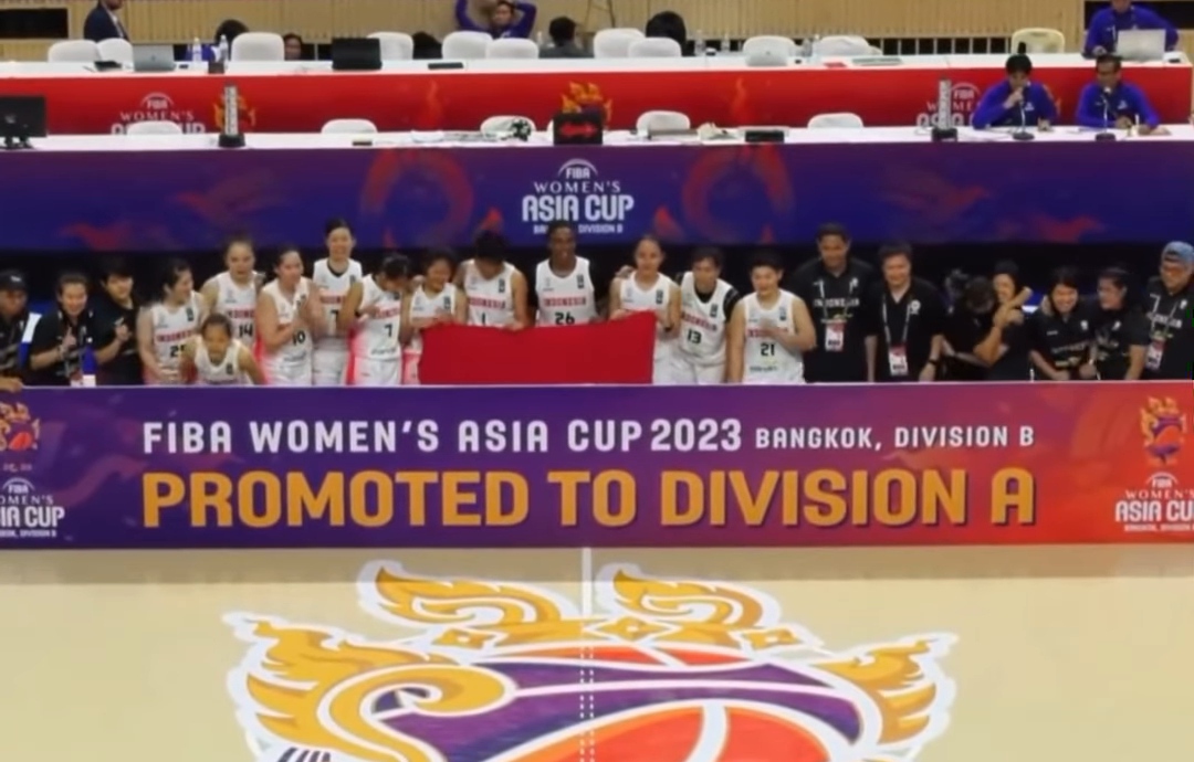 Timnas Basket Putri Indonesia Raih Juara FIBA Women's Asia Cup 2023
