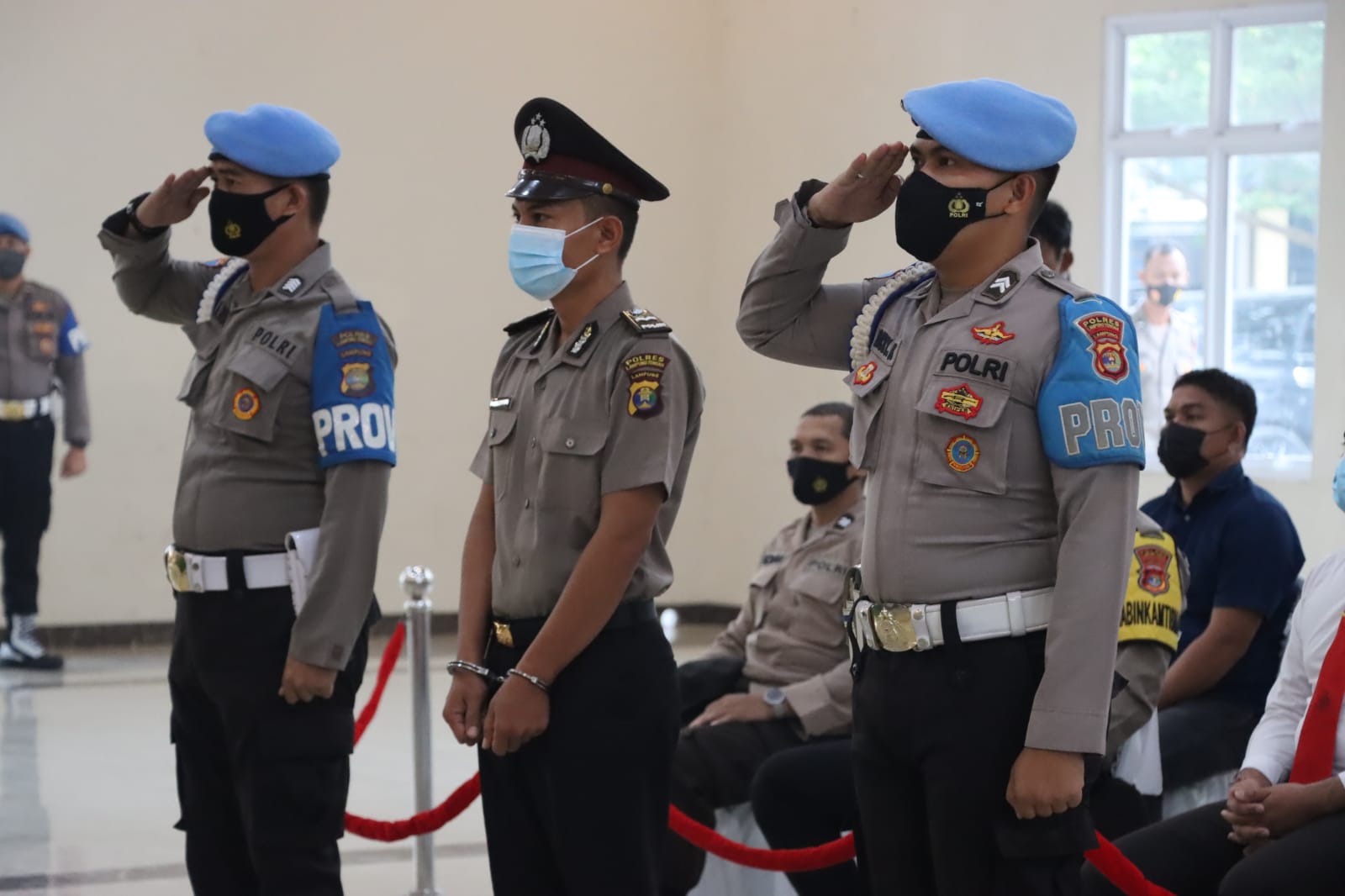 Polisi Tembak Polisi, Polda Lampung PTDH Aipda Rudi Suryanto