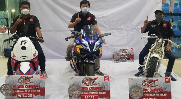 Daftar Modifikator Juara Nasional Kontes Modifikasi Final Battle Honda Modif Contest 2021