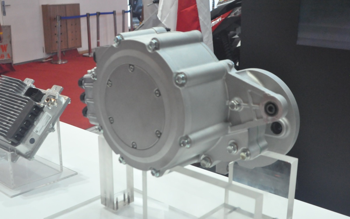 MUSASHI e-Axle for Scooter 110-125cc Ramaikan Event Indonesia Motorcycle Show+ 2023