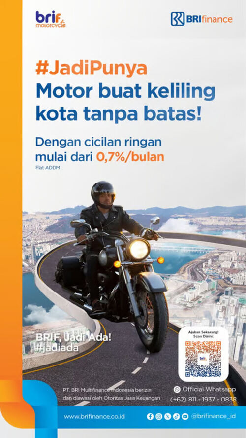 BRI Finance Berikan Promo untuk Para Bikers Touring di Awal Tahun Baru dengan Motor Baru