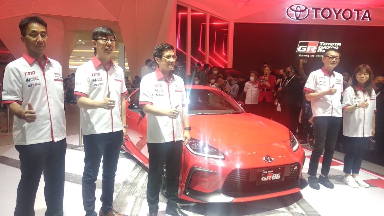 Toyota Bawa GR86 di GIIAS 2022, Dijual Hampir Rp1 Miliar