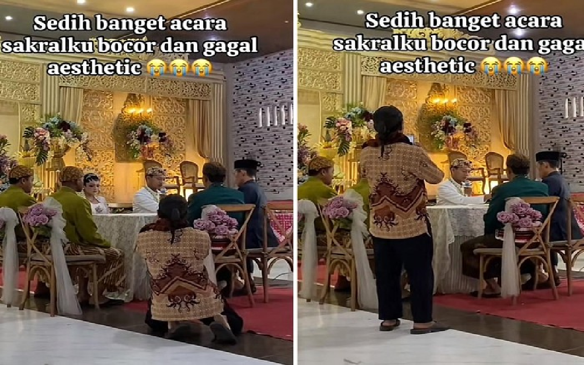 Viral Curhatan Pengantin yang Gagal Gelar Perniakah 'Estetik' Gegara Bapak-bapak Eksis