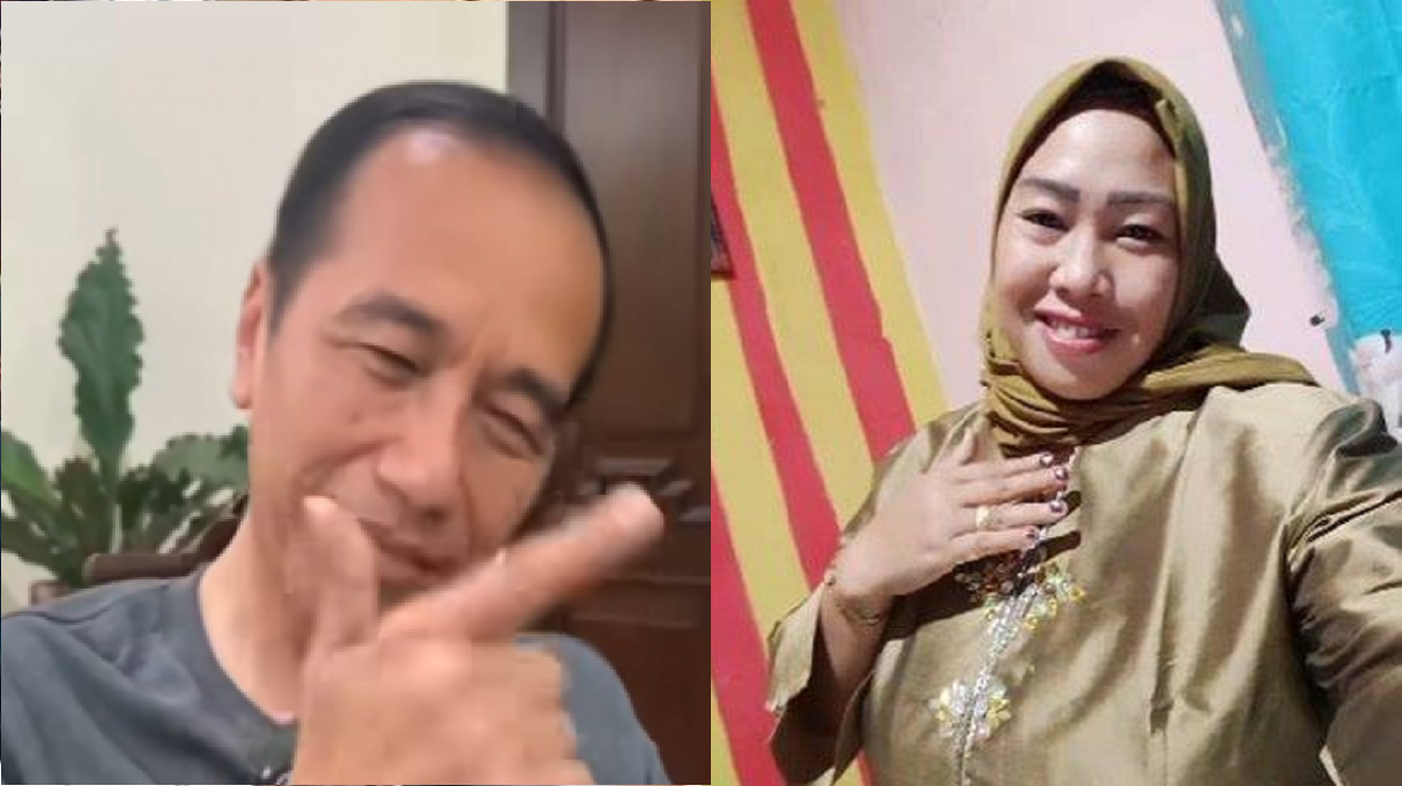 Viral Lagu Kocaknya Ditonton Jokowi, Ini Sosok Susilawati si Emak-emak Penyanyi 'Waktu Ku Kecil'