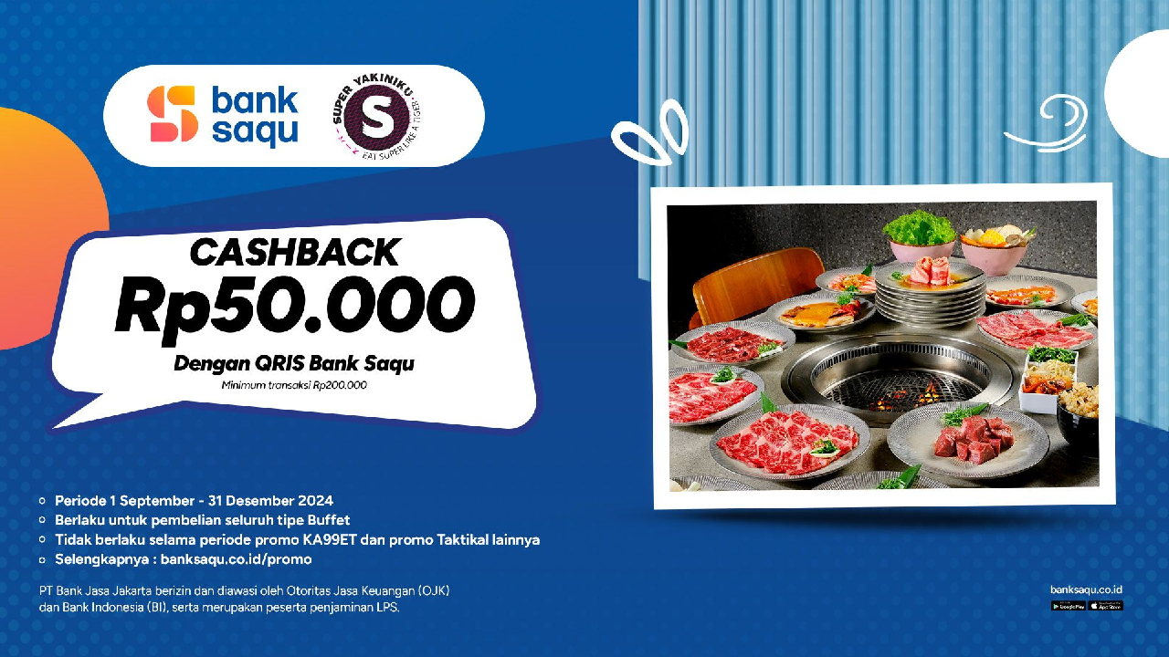 Yuk Serbu Promo Super Yakiniku, Bisa Dapatkan Cashback Hingga Rp 50 Ribu