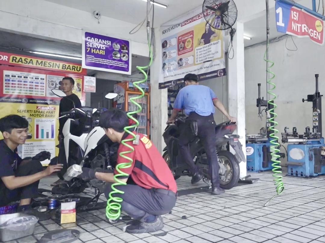 Lebih dari 1 Juta Pengendara Motor sudah Berpartisipasi Kurangi Emisi lewat Servis Rasa Mesin Baru