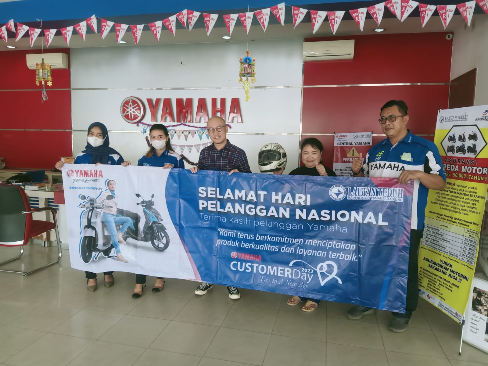 Intip Keseruan Gebyar Hari Pelanggan Nasional di Sumatera dari Yamaha 
