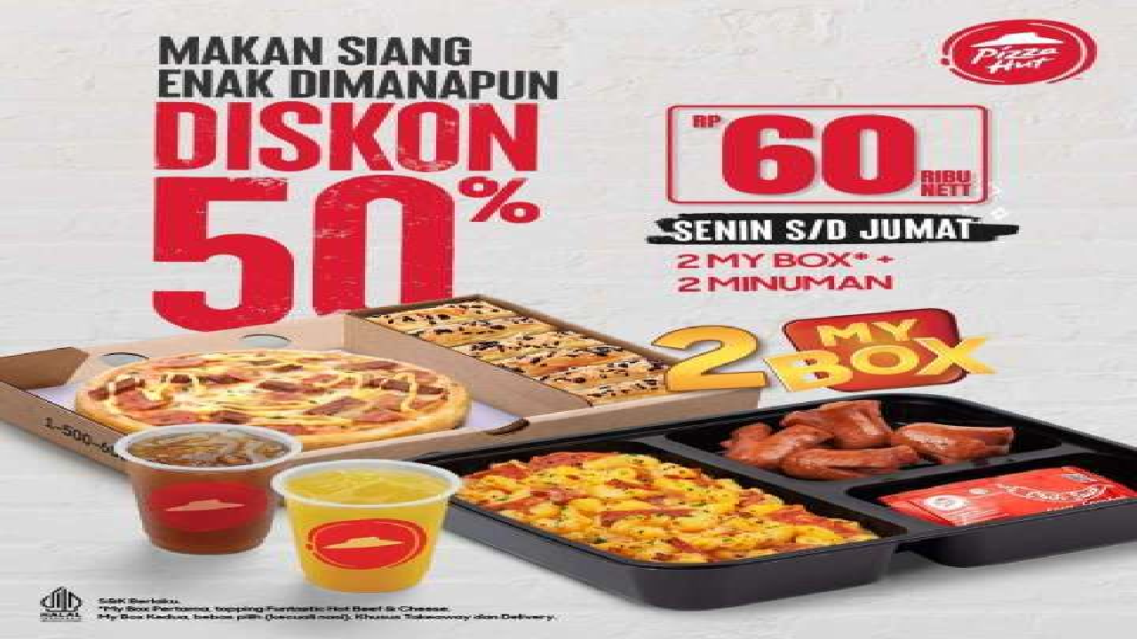 Pizza Hut Diskon 50 Persen, Berlaku Senin Sampai Jumat