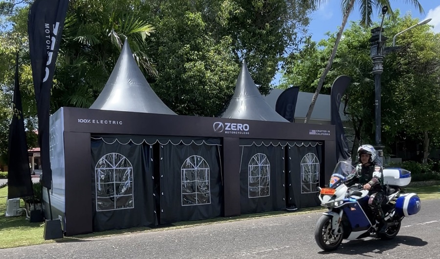 Dukung Pemerintah, Zero Motorcycle Sediakan 300 Motor Listrik di KTT G20, Jadi Armada Andalan TNI dan Polisi? 