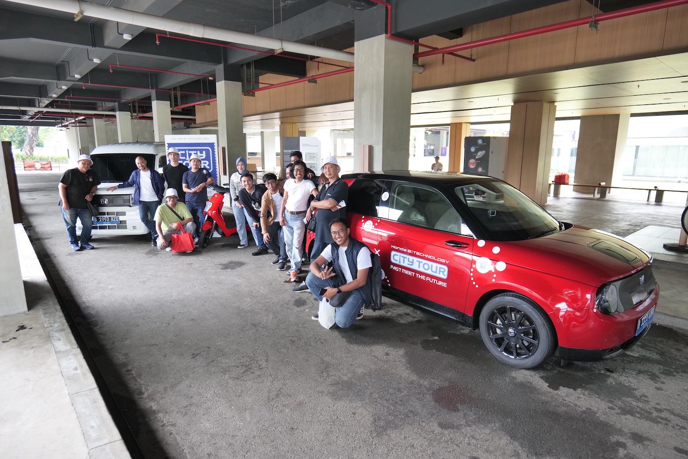 Honda e:Technology City Tour Sambangi Yogyakarta, Menjelajah Tempat Bersejarah dengan Mobil Listrik