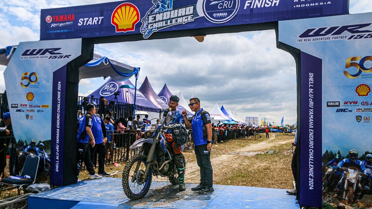 Perdana Hadir di Jawa Tengah, Shell bLU cRU Yamaha Enduro Challenge Digelar di Salatiga