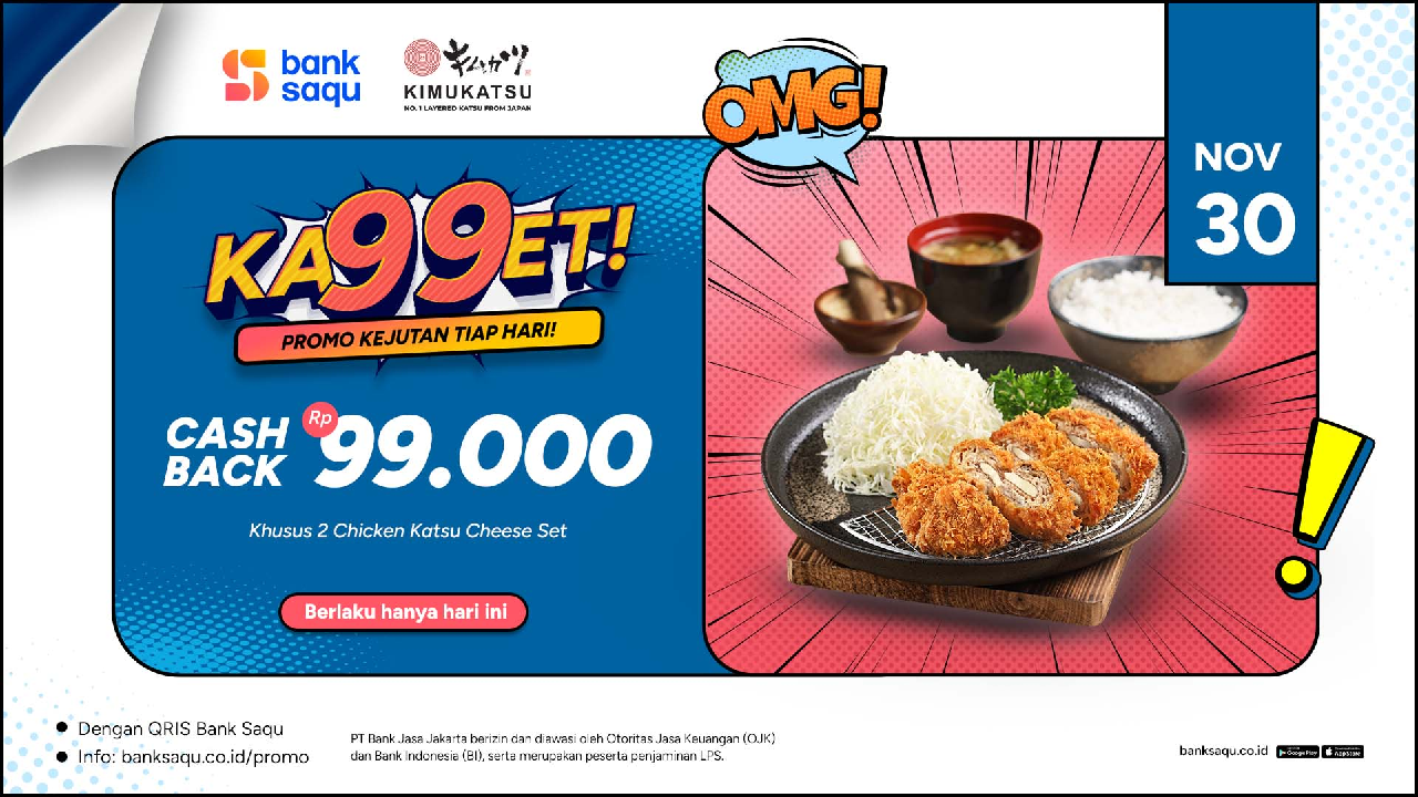 Sika! Ambil Promo Kimukatsu, Aktif Sampai Tanggal 30 November 2024