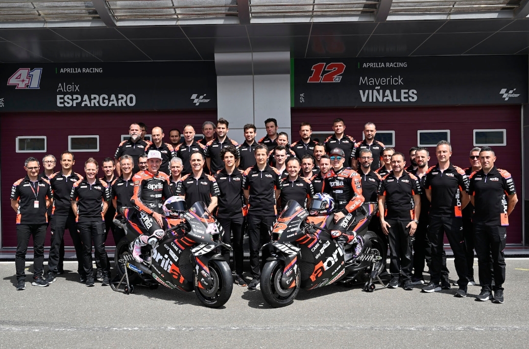 MotoGP: Espargaro dan Vinales Bakal Tunggangi Aprilia hingga 2024