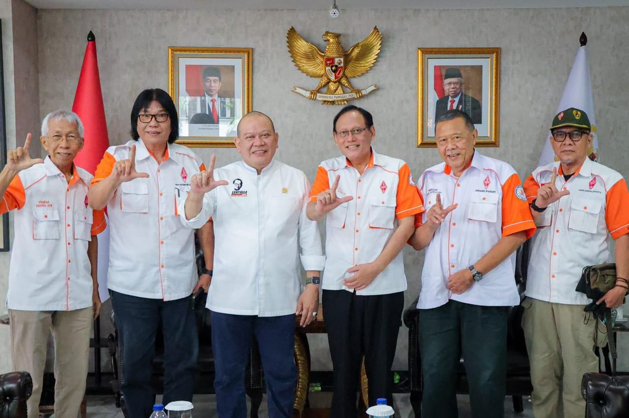 Datangi Rumah Dinas Ketua DPD RI LaNyalla, ORARI Curhat Dualisme Kepengurusan