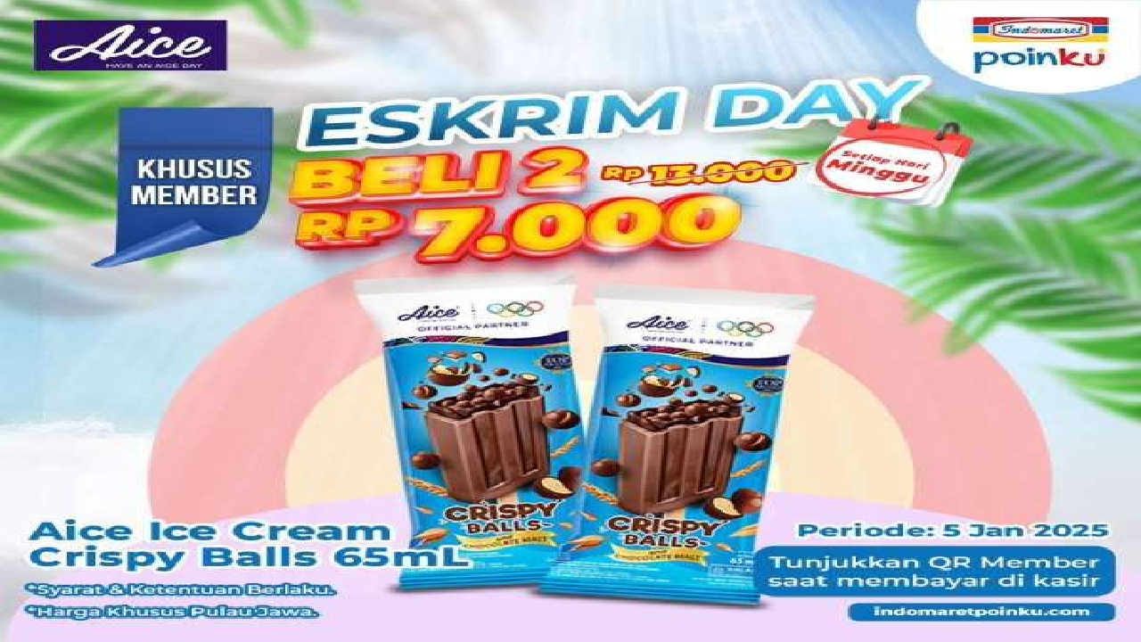 Promo Menarik Es Krim di Indomaret dan Superindo, Spesial Weeekend 5 Januari 2025