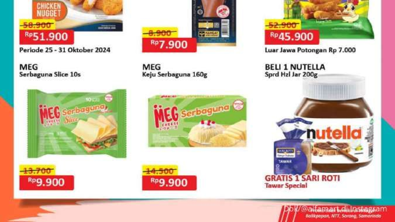 Masih Fresh! Ini Daftar Promo JSM Alfamart Terbaru Pada Jumat, 25 Oktober 2024