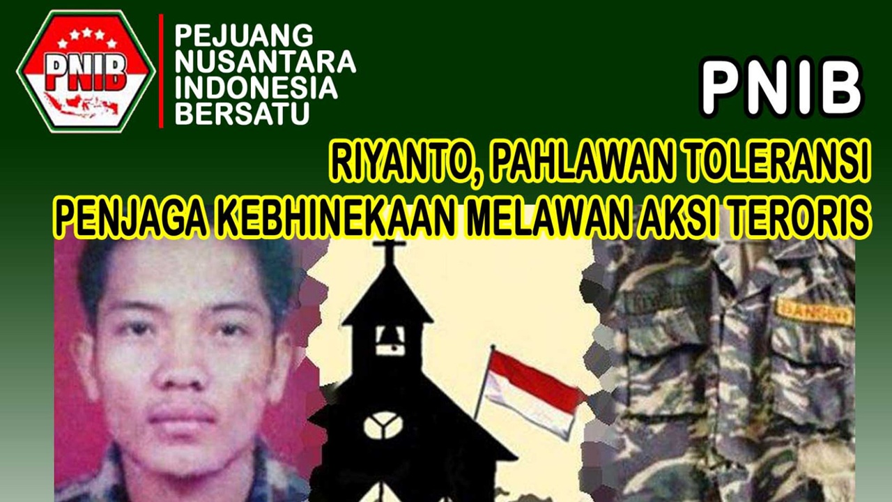 PNIB Sebut Riyanto Pahlawan Toleransi Penjaga Pancasila: Pantas Dianugerahi Pahlawan Nasional!