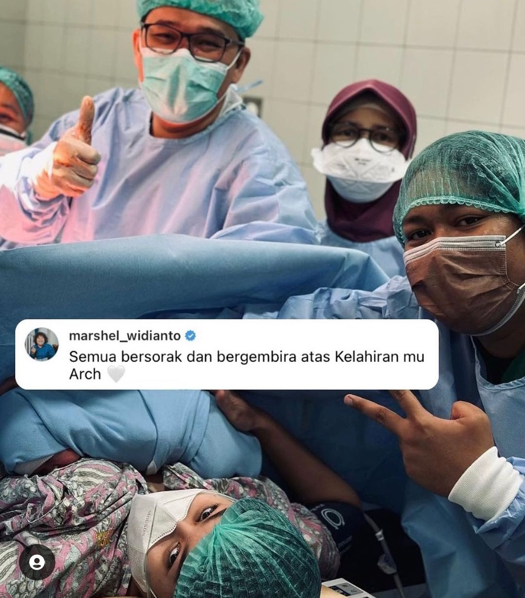Biaya Persalinan Cesen Ditanggung Raffi-Nagita, Marshel Widianto: Terima Kasih Aa!