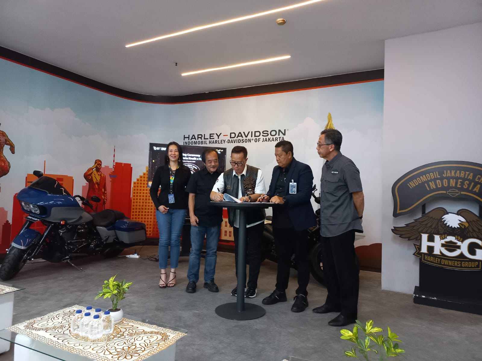 Bank Mandiri Jalin Kemitraan Strategis dengan Harley Owners Group Indomobil Jakarta Chapter