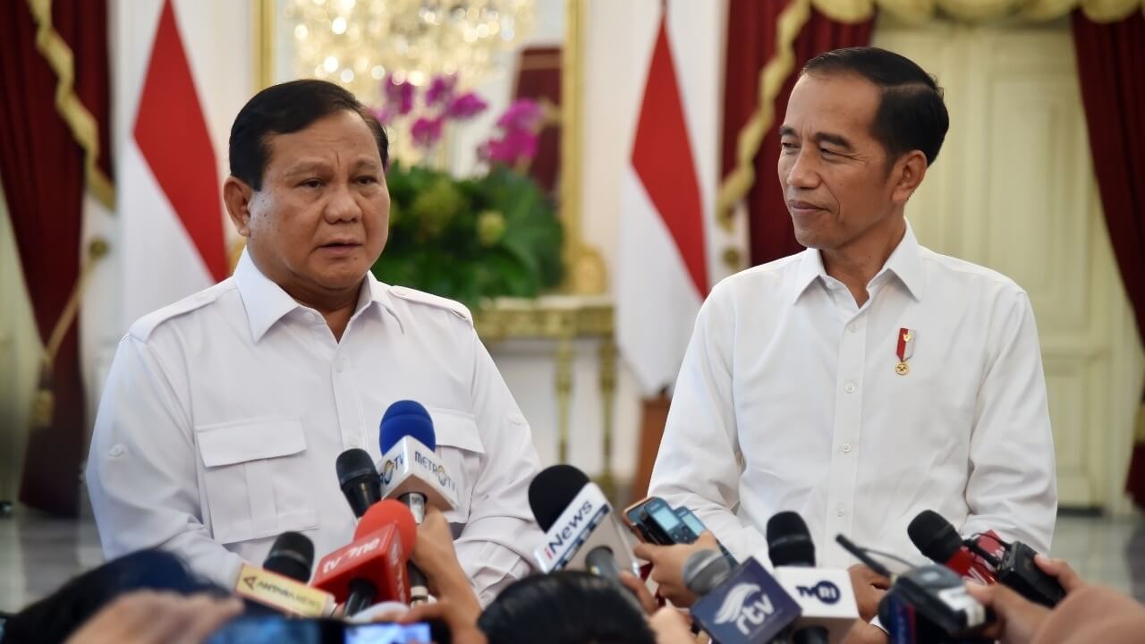 Bertemu Jokowi Minggu Lalu, Prabowo Subianto: 'Kalau Pemimpin Senyum, Berarti Situasi Baik'
