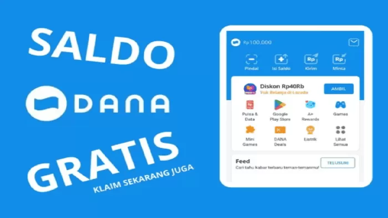 Jangan Ragu! Yuk Ikuti Cara Klaim Link DANA Kaget Jumat 3 Januari 2025 Senilai Rp 290.000