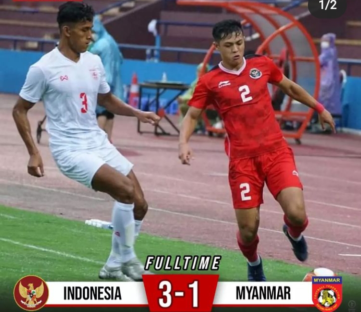 Libas Myanmar 3-1, Timnas U-23 Indonesia Tembus Semifinal