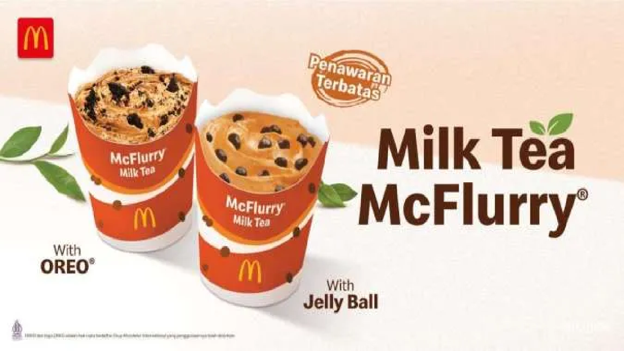 Promo Bulanan McD Sampai Akhir Bulan! Beli 6 Ayam Rp 73.636 dan McFlurry Milk Tea Baru