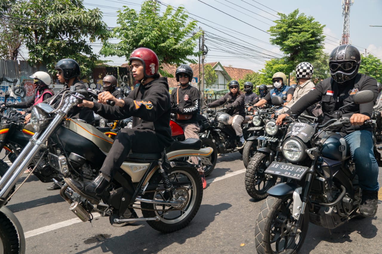 Makin Jadi Pusat Perhatian, XSR 155 Riders Union Meriahkan Gelaran Kustomfest 2024